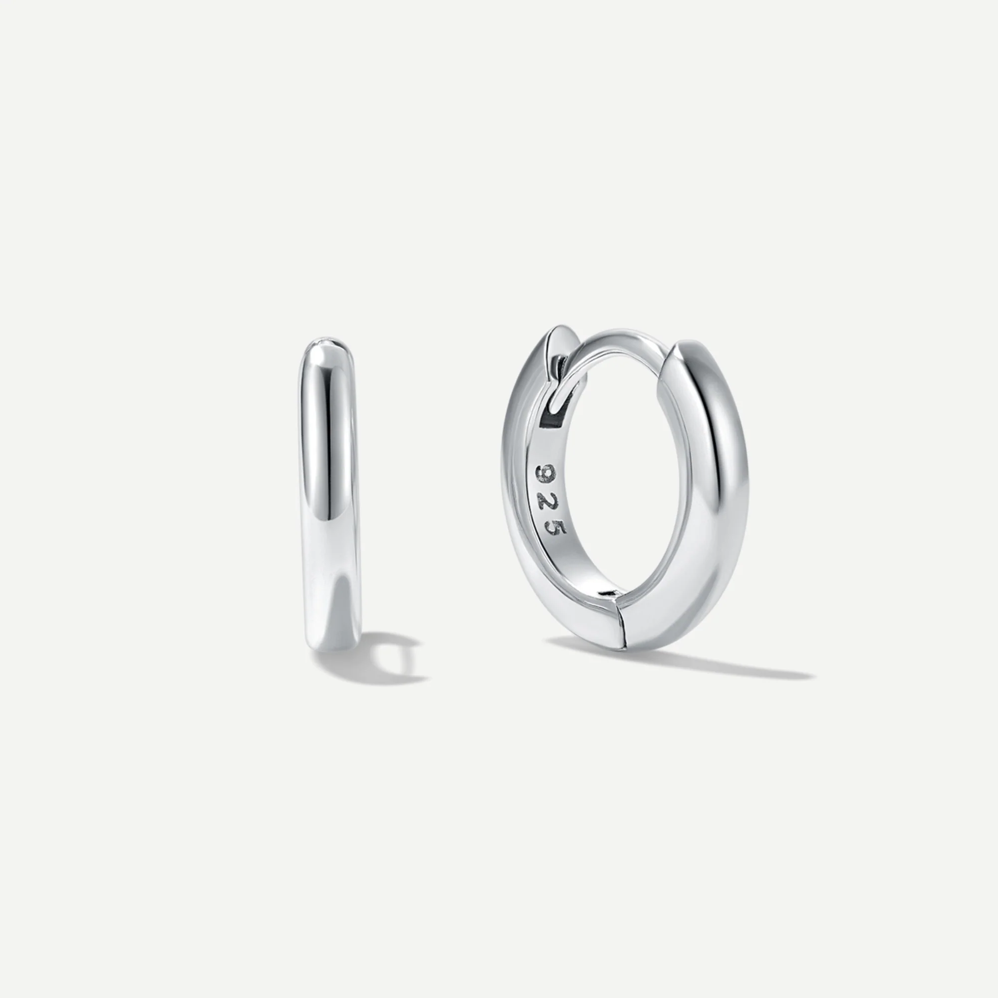 Balance Huggie Hoops