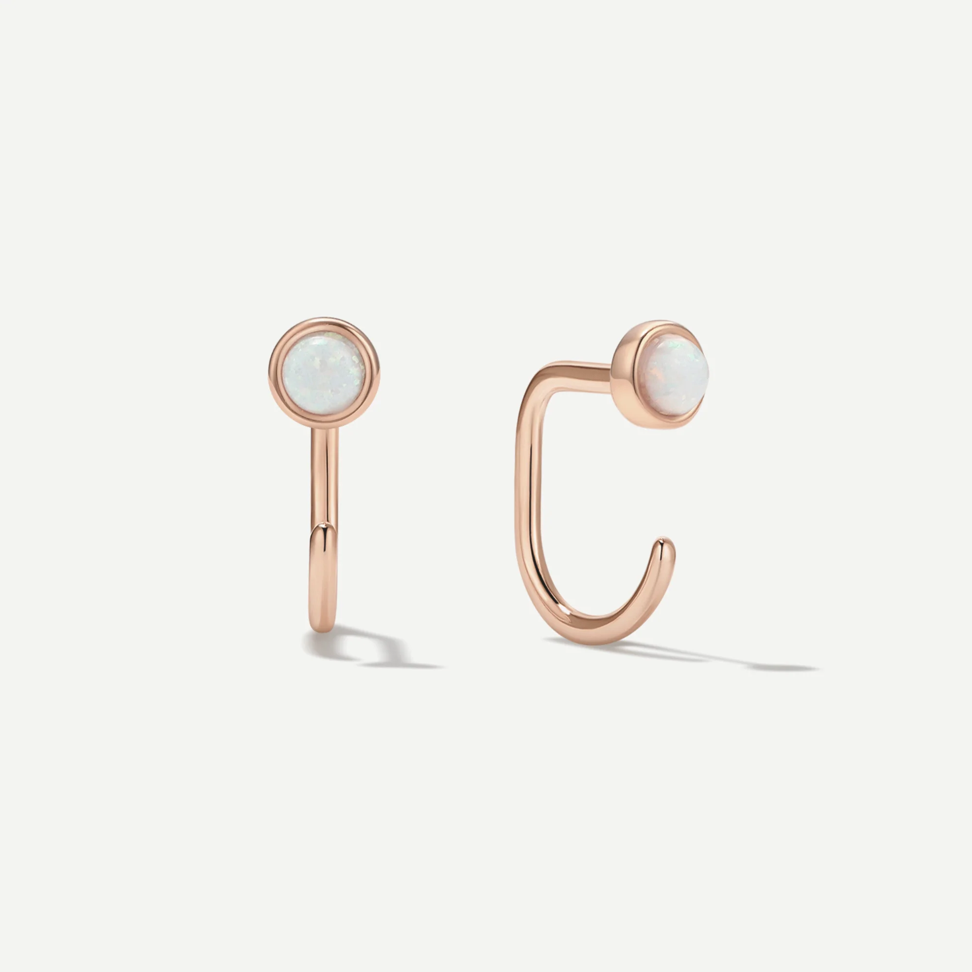 Stay Close Opal Hoops
