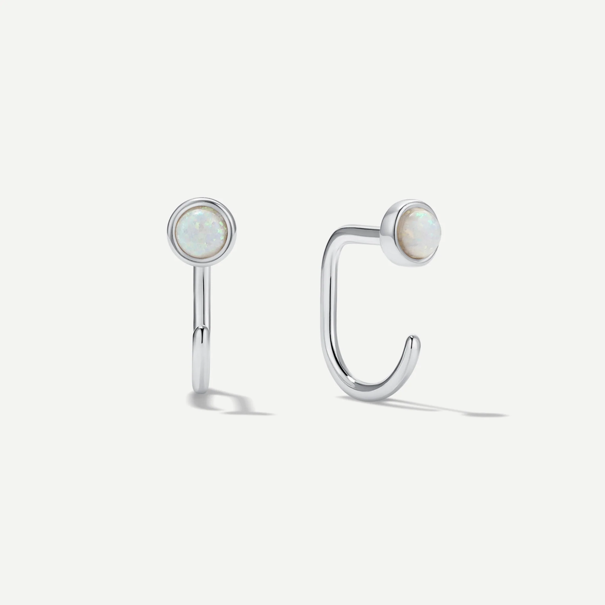 Stay Close Opal Hoops