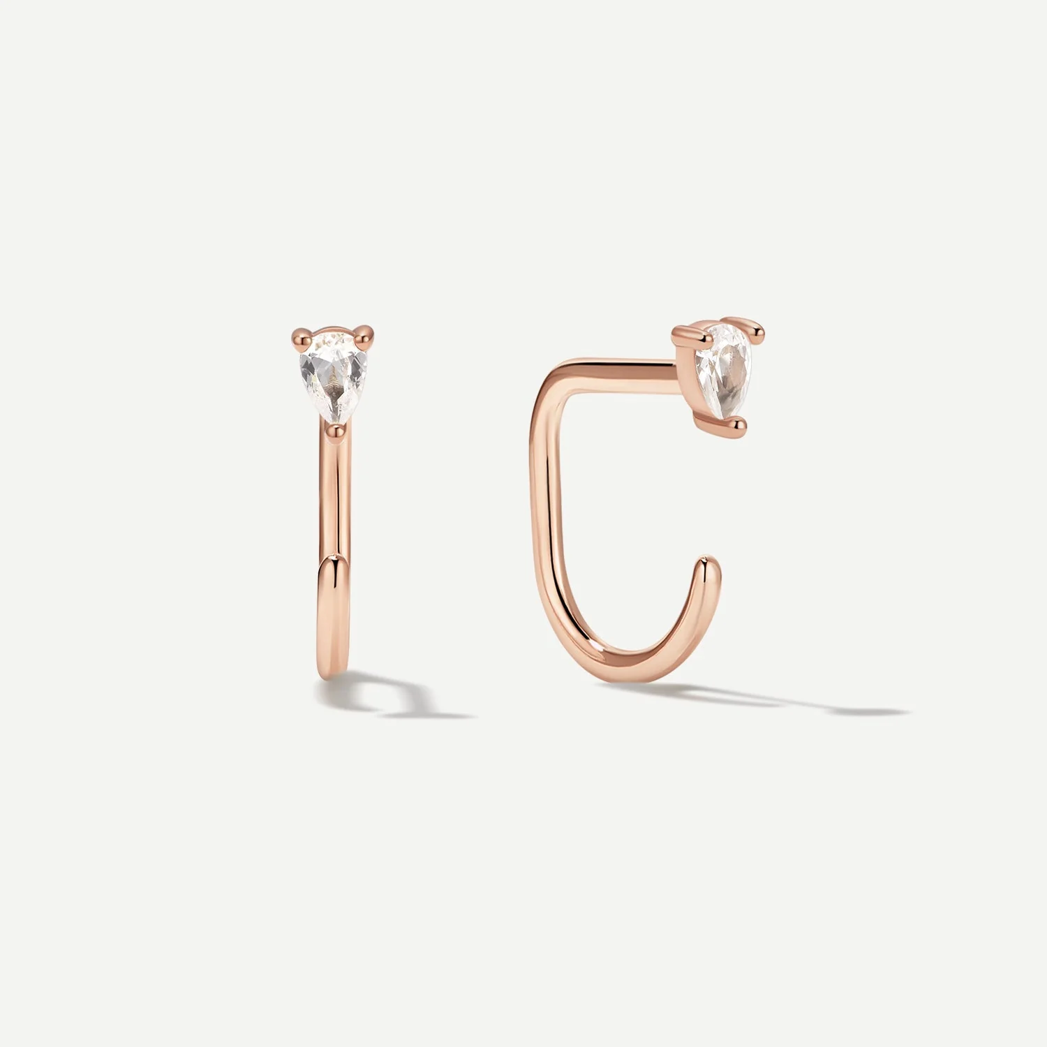 Stay Close Teardrop Hoops