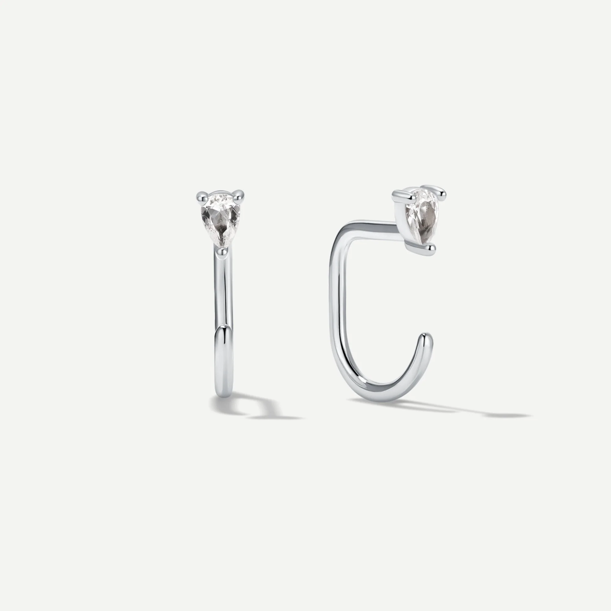 Stay Close Teardrop Hoops